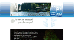 Desktop Screenshot of issinger-weiher.bz.it